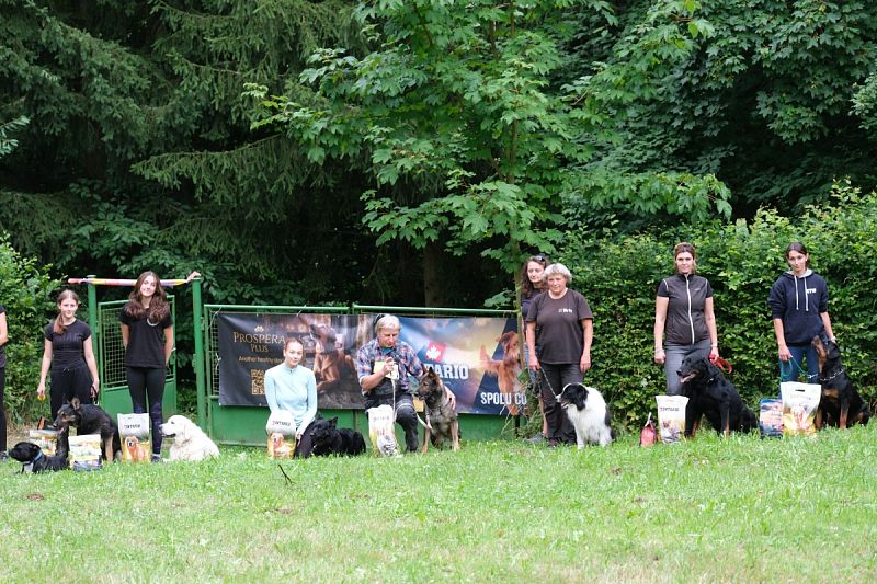 Letní speciál v poslušnosti a Klubový obranářský závod – 12. 7. 2025