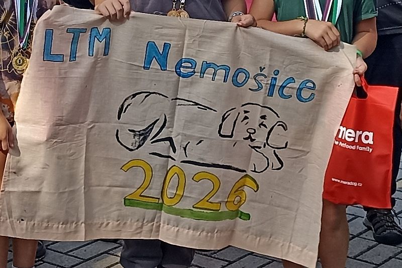 Letní tábor pro děti a psy 2026 – Nemošice 25. 7. – 1. 8. 2026