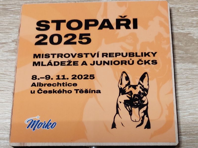 Otevřené  MR mládeže a juniorů stopařů 2025, 8.–9. 11. 2025