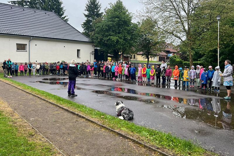 Ukázka výcviku pro ZŠ Libchavy – 30. 5. 2025