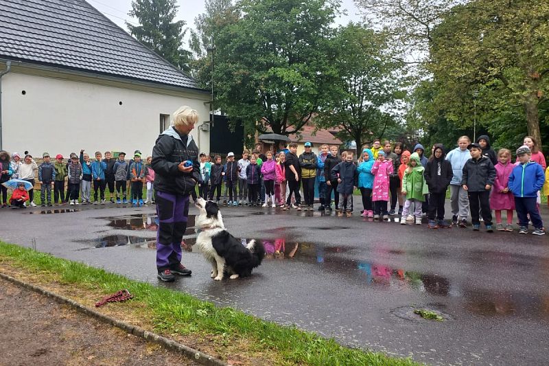 Ukázka výcviku pro ZŠ Libchavy – 30. 5. 2025