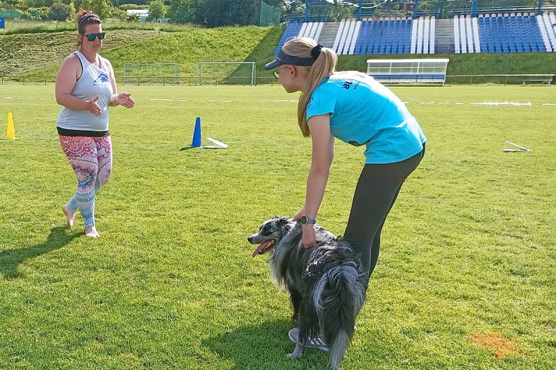 Závod 1. Rally obedience